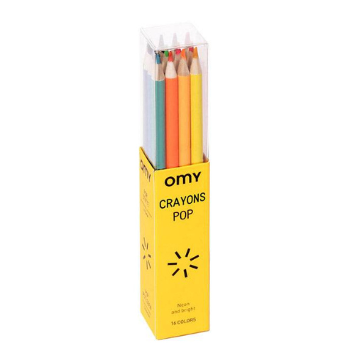 Boîte de 16 crayons de couleurs Pop