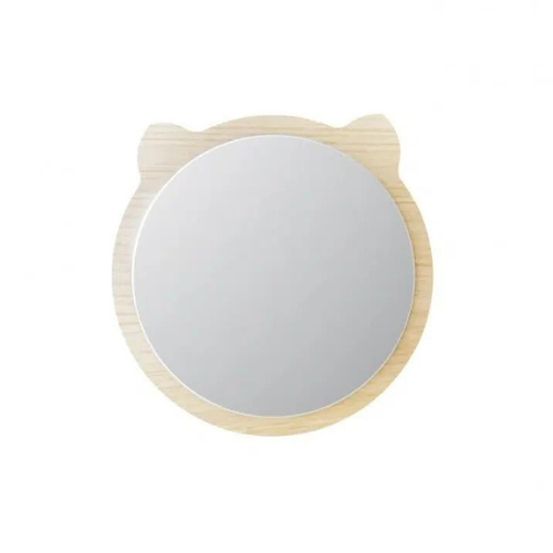 Miroir en bois - Ours