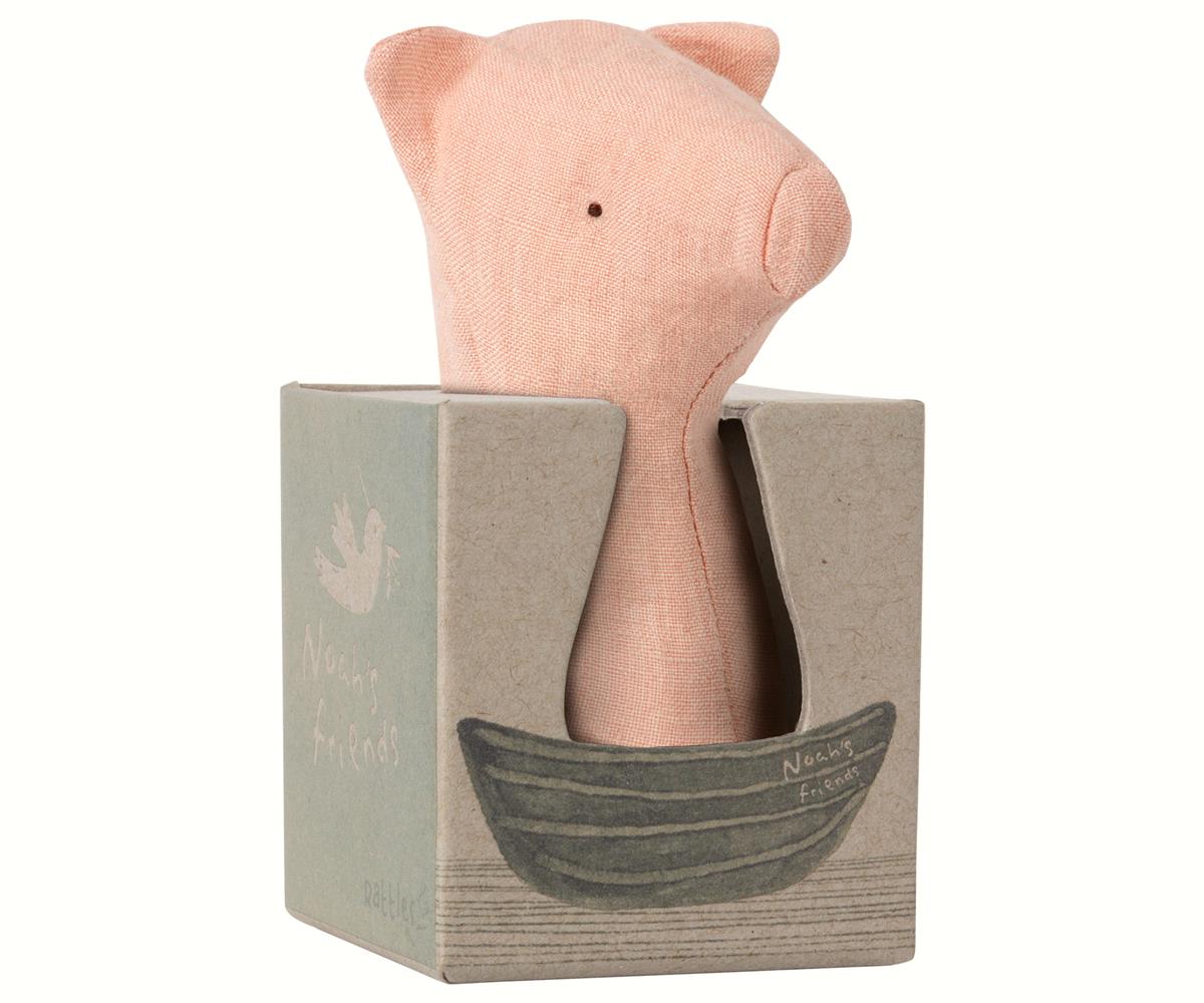 Hochet mini - Cochon