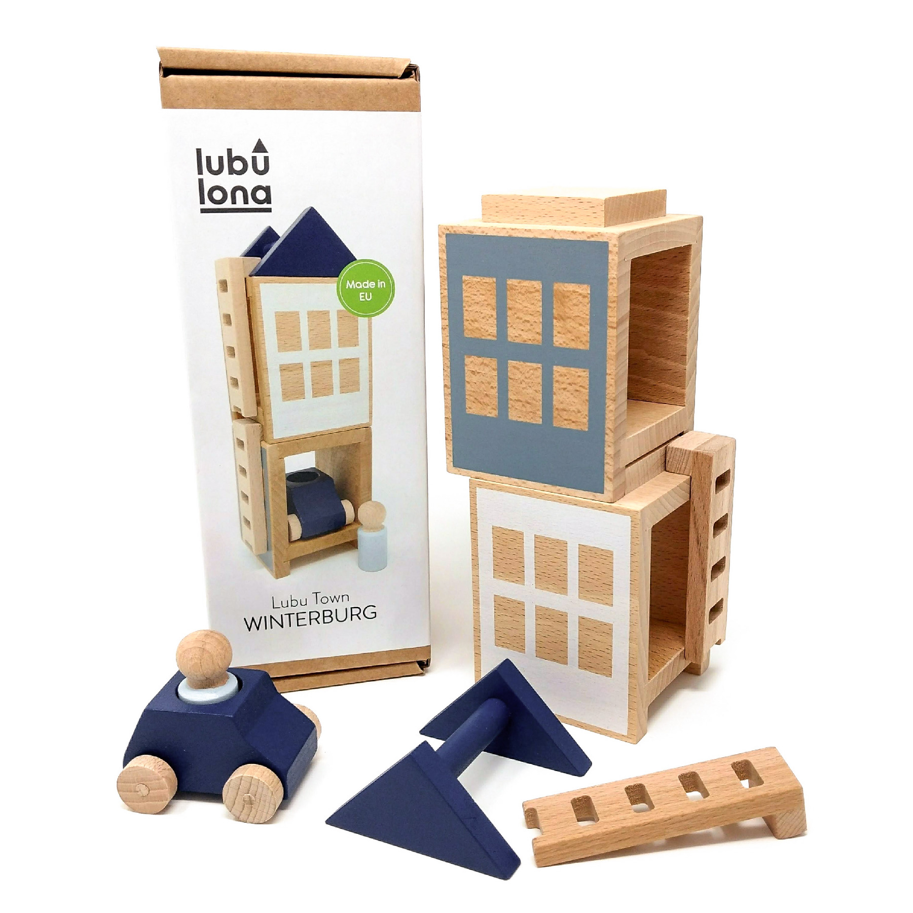 Jeu de construction créatif & écologique à partir de 3 ans - Truc en bois