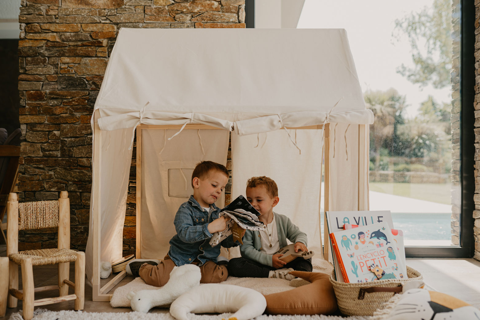 Extérieur Trois-en-un Enfants Bébé Enfants Jeux Enfants Tente Maiso