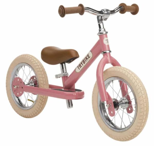 draisienne-en-acier-vintage-coloris-rose-marque-trybike