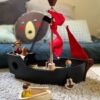 Mon premier grand bateau de pirate en bois