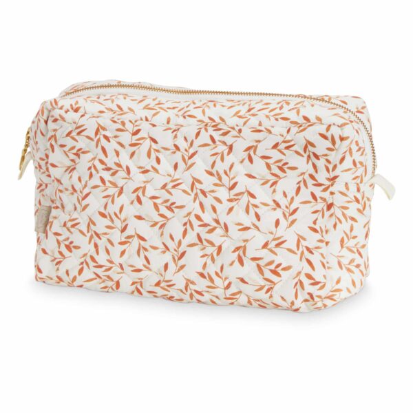 trousse-de-toilette-caramel-leaves-en-coton-bio