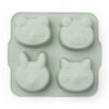 moule en silicone pour petits gâteaux avec des formes en animaux