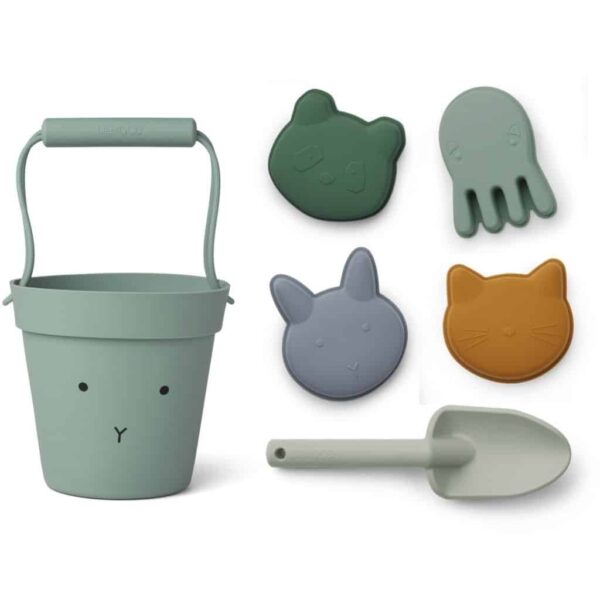 set de plage en silicone pour enfant lapin multi mix