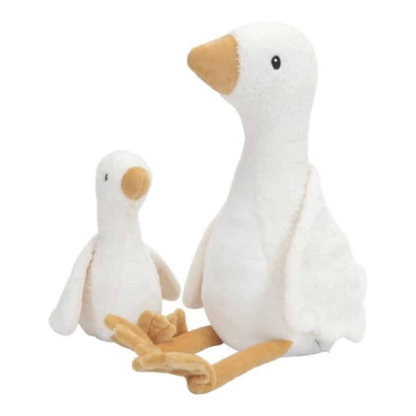 grande et petite peluche little goose