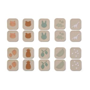 Jeu de memory en silicone Easton - multi mix