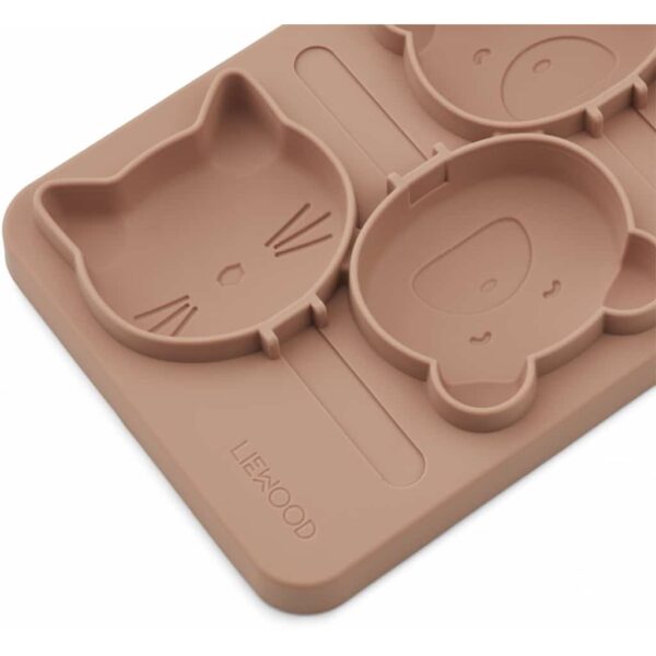 set de moules à glace en silicone rose liewood