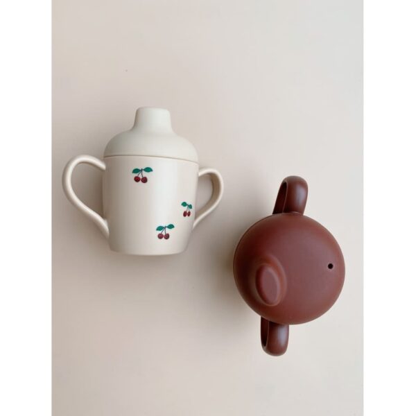 Lot de 2 tasses d'apprentissage Sippy - Cerises