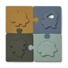 mini puzzle en silicone liewood pour enfant