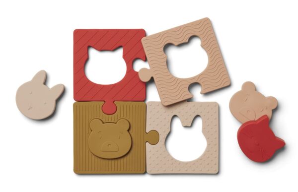 puzzle en silicone liewood pour enfant