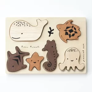 Puzzle en bois - Animaux des Océans