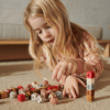 Blocs de construction en silicone Links - Rose multi mix