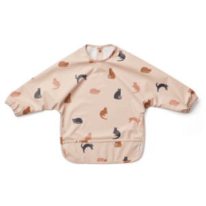 Bavoir à manches imperméable Merle - Miauw Apple blossom mix
