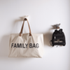 Sac à langer Family Bag - Ecru Noir