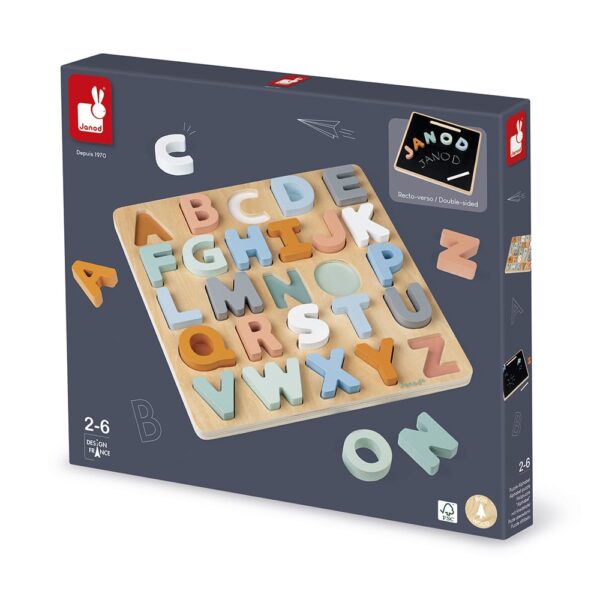 Puzzle en bois alphabet - Sweet cocoon
