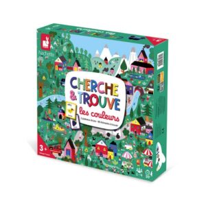 Jeu cherche et trouve les couleurs - Janod