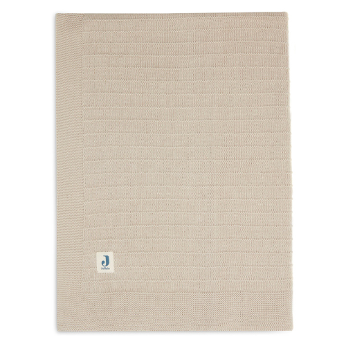 Couverture berceau 75x100cm Pure Knit - Nougat