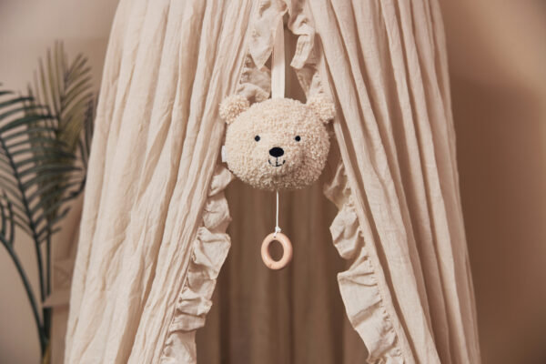 Peluche musicale Teddy Bear - Naturel