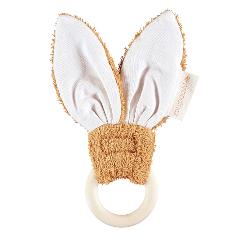 Anneau de dentition bunny So Cute - Caramel