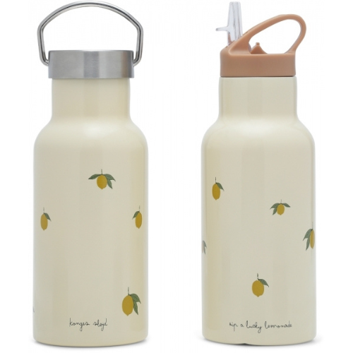 Gourde isotherme en inox 350 ml - Citron l Konges Slojd - Judy The Fox