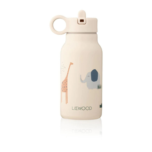 Gourde enfant en inox Falk 250 ml - Safari sandy mix l Liewood