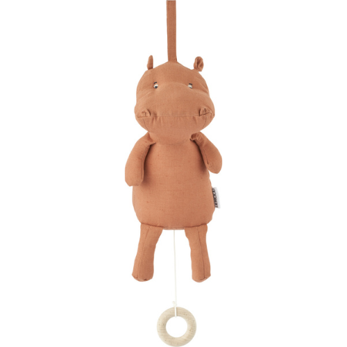 Mobile musical Hippopotame Ailo - Tuscany rose