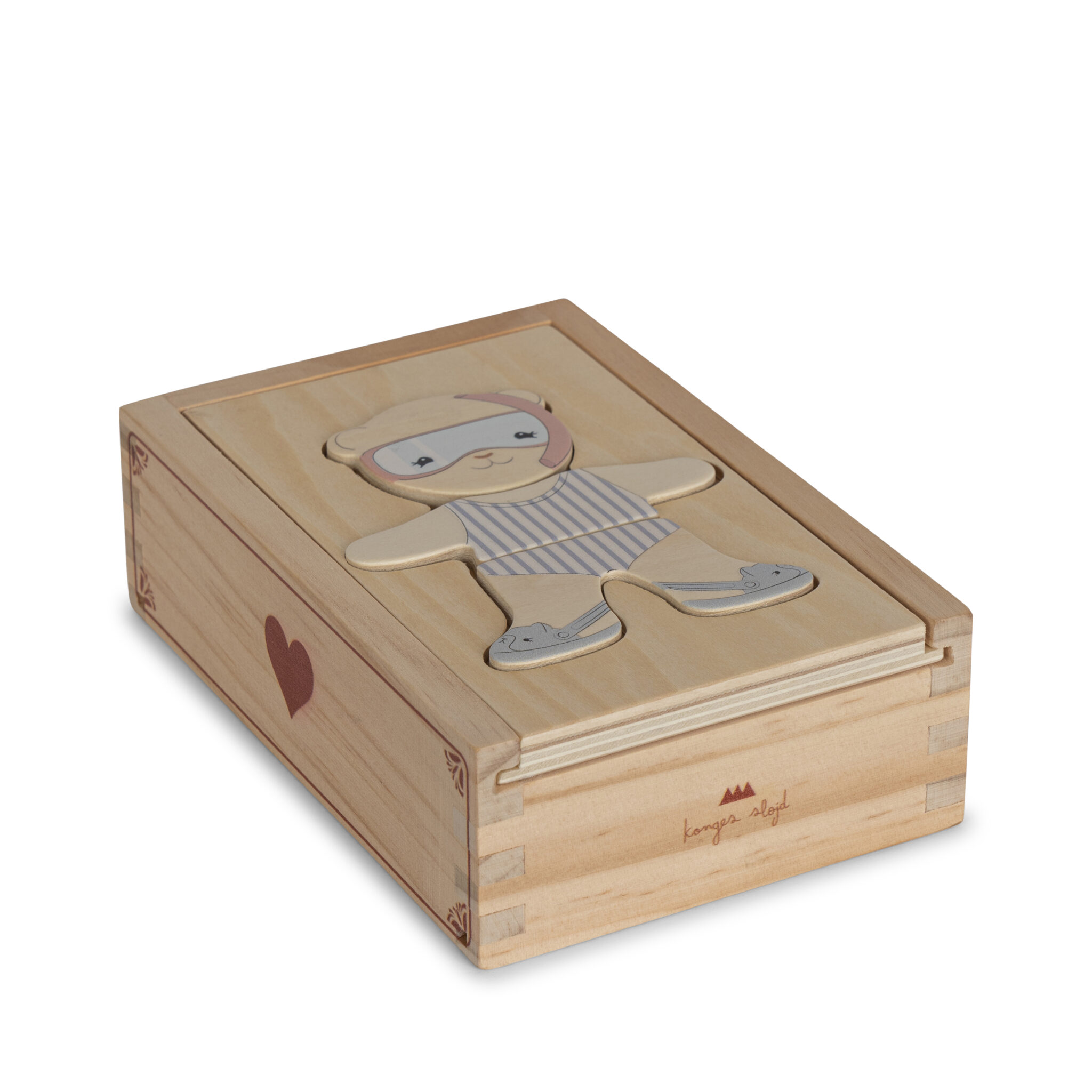 11€04 sur Jouet Puzzle en Bois pour Enfants,une boîte contenant 4