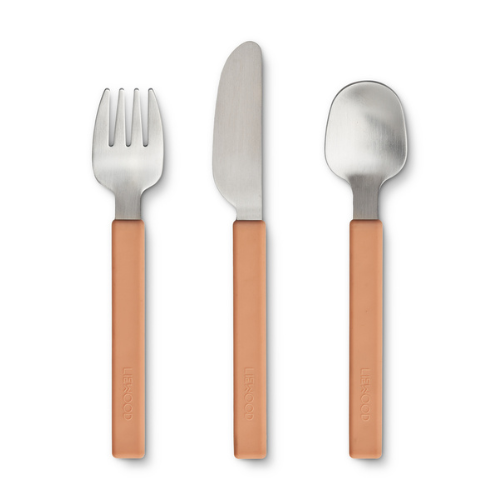 Set de 4 couverts enfant inox