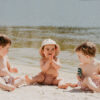 Culotte de bain Elise - Mini Léo rose toscane