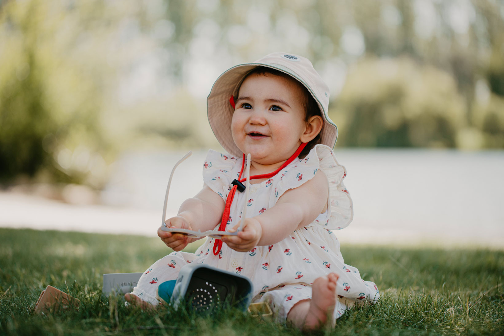 Lunettes de soleil bébé et enfant - Rose l BabyMocs - Judy The Fox