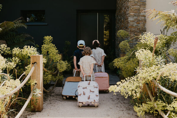 Valise Jérémy - Léopard/Sandy