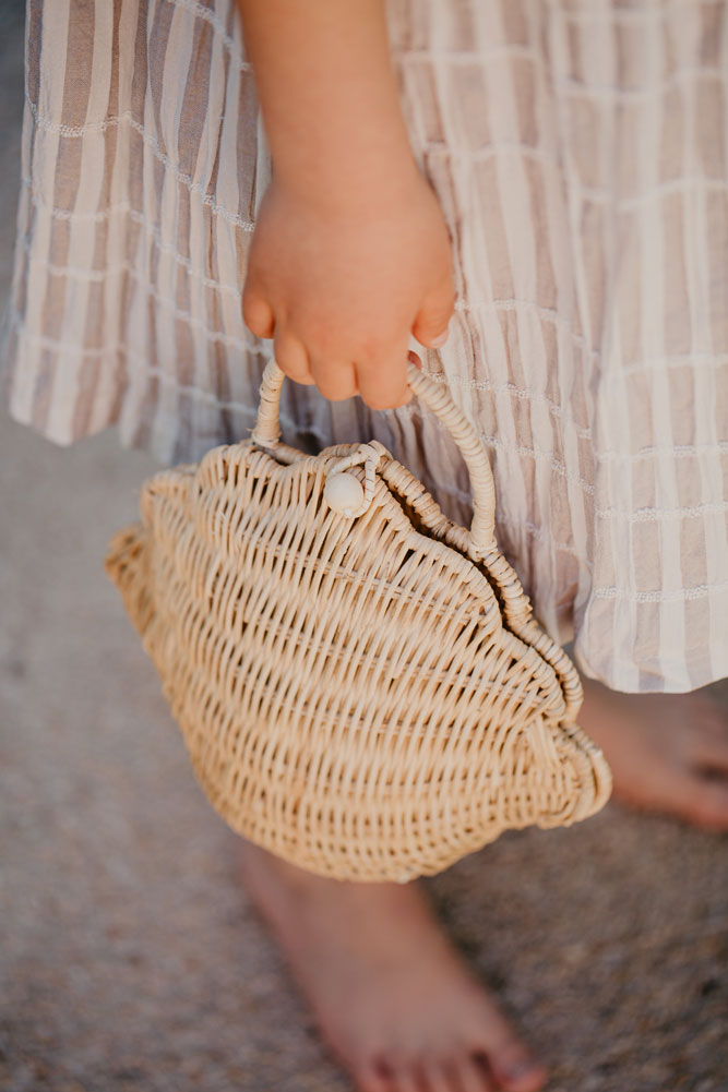 Panier champignon en rotin - Le Joli Shop