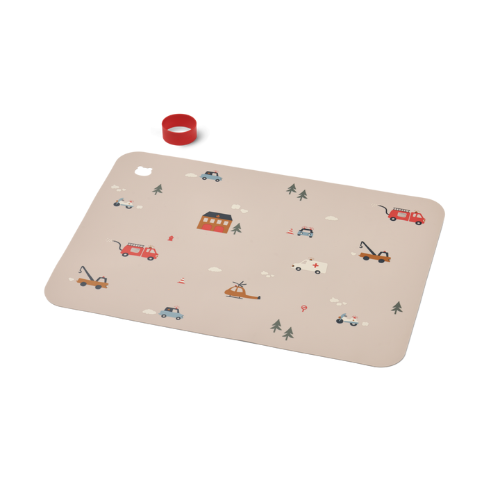 Set de table Jude - Emergency vehicle sandy