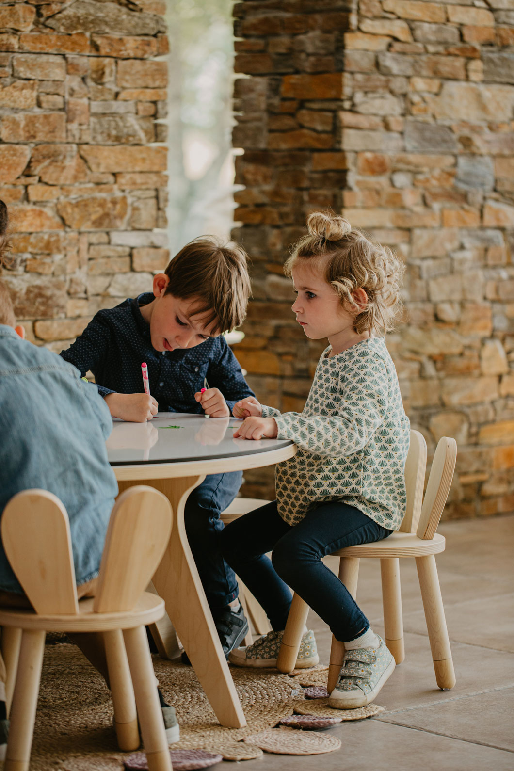 Tabouret pour table dessin PLAY Flexa