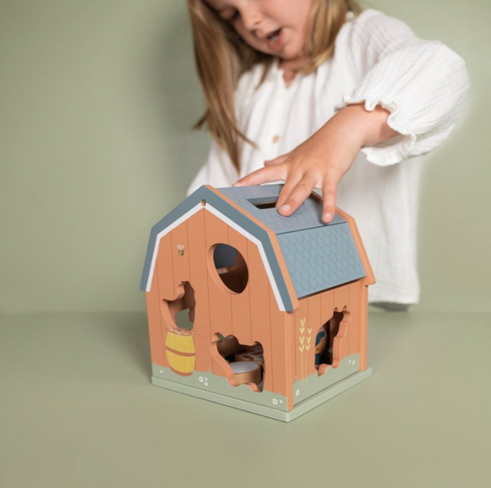 Boîte de rangement enfant HOUSE en forme de maison - Naturel, Livraison  Rapide