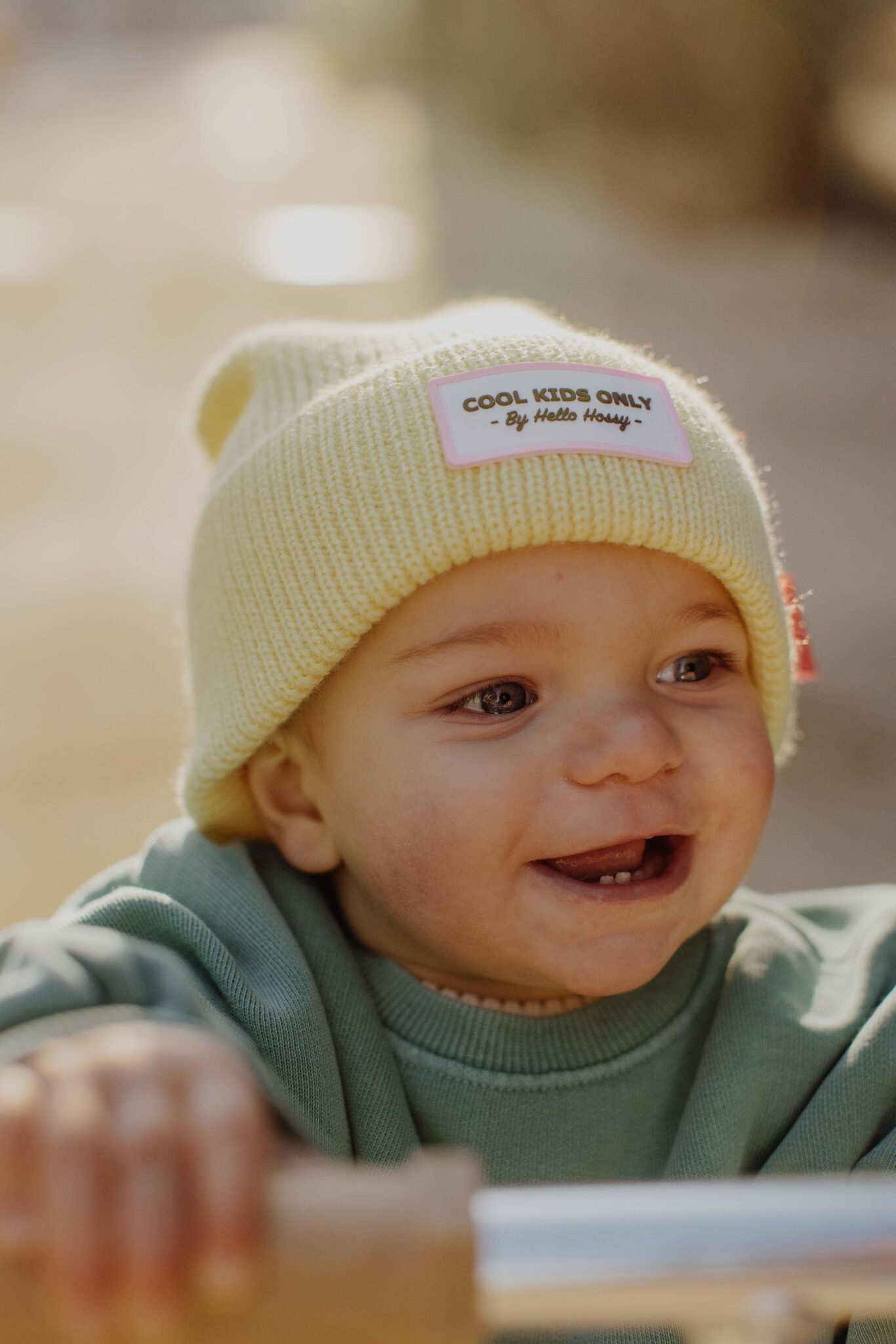 Bonnet enfant Pop - Yellow l Hello Hossy - Judy The Fox