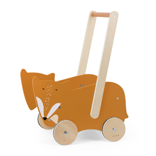Chariot à pousser en bois - Mr. Fox
