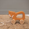 Jouet à tirer en bois - Mr. Fox