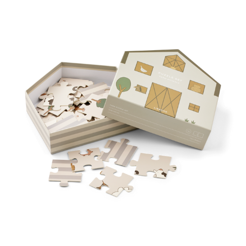 Puzzle Réserve animalière 54 pcs - Janod - Puzzles de 4 à 8 ans